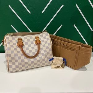 Louis Vuitton Damier Azur Speedy 25 bandouliere